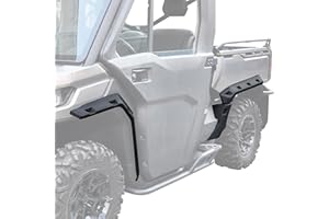 SAUTVS Sport Fender Flares for Can Am Defender, Heavy Duty Front Rear Extended Mud Flaps Kit for Can-Am Defender HD5 HD7 HD8 HD9 HD10 MAX 2016-2024 Accessories (6pcs, Replace #715003898)