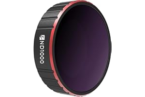Freewell ND1000 Kameraobjektivfilter Mit Neutraler Dichte Kompatibel Mit Osmo Action Camera (Nicht kompatibel mit Aktion 4)