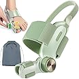 TENICORE Bunion Corrector, Stepless Adjustable Double Correction Big Toe Straightener, Toe Separator for Big Toe with 3 Different Angle Fixing Plate, Comfortable Bunion Splints for Both Feet, 1PCS