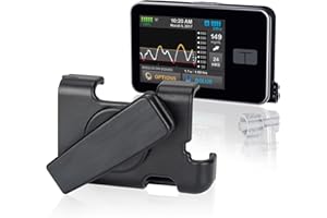 APDTEK Insulin Pump Case for Tandem t:Slim X2, 360° Rotating Belt Clip for t:Slim/t:Slim G4 Spool Up Excess Tubing (Black)