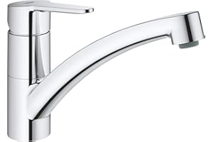 GROHE BauEco Mitigeur monocommande pour évier de cuisine Chromé 31680000