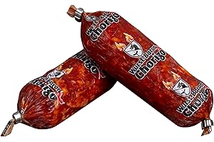 ‎PIKANTEN WURSTBARON® Chorizo Salami, extra scharfer Snack gewürzt mit 3 Mio. Scoville, pikante Chilli Würzung und leicht rauchiges Aroma, Made in Germany, 200g