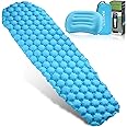 Ragova Isomatte Camping Selbstaufblasbare, Ultraleichte aufblasbare Campingmatte & Reisekissen für Backpacking, Reisen und Wa