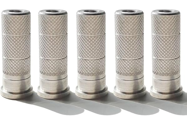 SHARROW 50pcs Tir à l'arc Flèche Insert en Aluminium pour ID 6.0mm 6.2mm 7.6mm Arbre Flèches de Carbone