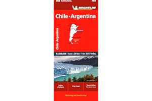 Chile Argentina - Michelin National Map 788: Map (Maps/Country Michelin)