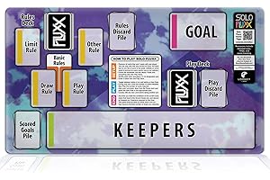 Looney Labs | Solo Fluxx Playing Mat | Card Game Accessory