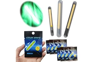 BPS FISH BPS Varilla del Flotador Pesca Barritas de Luz Fluorescente para Pesca Pack de Barras de Luz Float Glow Stick Night Fishing Brillante Luminoso