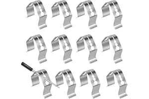 DASYUSUO 12 pcs Clip de Sonda para Barbacoa Soportes de Clip para Sonda Herramientas de Barbacoa Soporte de Clip de Sonda de Parrilla Termómetro Universal para Parrilla,Accesorios para Cocina,Barbacoa
