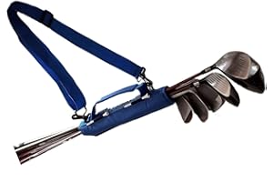 FINGER TEN Golfbag Mini Carrybag Tragebag Leichte für Herren Damen Kinder Golfschläger-Umhängetasche Travelite Blau Pink Schwarz 1 Stück or 2 Stück