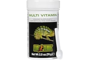 EXO TERRA Exoterra Hygiène pour Reptile Multi Vitamine Poudre 70 g