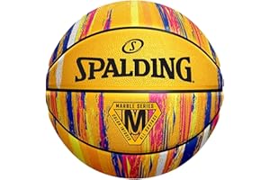 ‎SPALDING Spalding Marble Ball 84401Z, Unisex basketballs, Yellow, 7 EU
