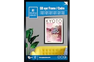 GB Eye Contemporary Wooden Black Picture Frame - A1 - 59.4 x 84.1cm