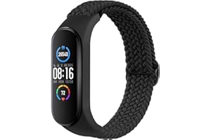 Elastyczny pasek Yisica do Xiaomi Mi Band 6/Mi Band 5/Mi Band 4/Mi Band 3, nylonowa opaska elastyczna do Amazfit Band 5/Xiaomi Mi Band 6/Mi Band 5