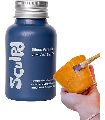 EIGTWEN 100 l vernis argile autodurcissante et 29 pièces outils