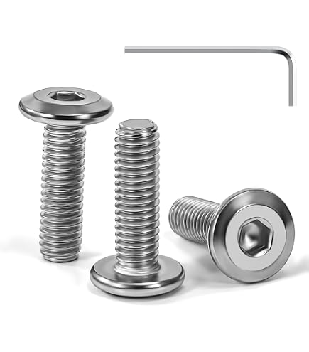 Vite 8x35 testa piana svasata con incasso a brugola inox - Confezio Vite 8x35 testa piana svasata con incasso a brugola inox - Confezio