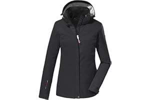 Killtec Damen Kos 133 Wmn Jckt Funktionsjacke/Outdoorjacke mit abzippbarer Kapuze