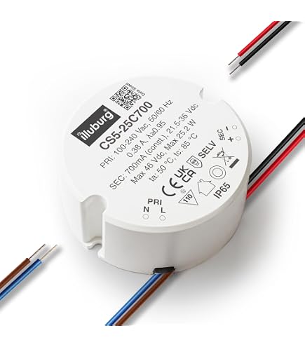 Transformateur 12V Orno - Pour LED GU5.3 MR16, 90-254V Entrée, Sortie Stable, Facile à Installer