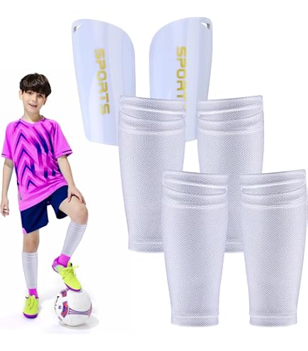 Protège-tibias De Football Pour Enfants/adultes – Taille S, Protection Cheville Incluse – En Plastique PP Et Mousse EVA – Noir