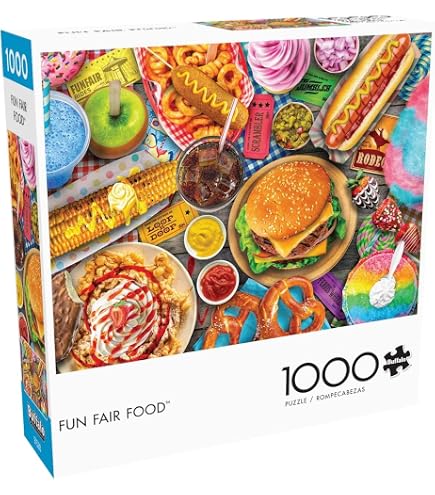 1000 Piece Jigsaw Puzzle For Adults - Fresh Fruit Tray Art, Hard Difficulty, With Reference Poster - View #7