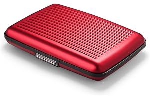 Korthållare i aluminium med RFID-skydd. Modell: STOCKHOLM PREMIUM
