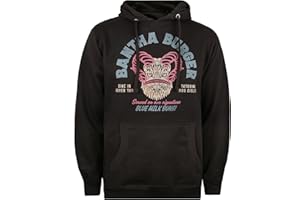 Cotton Soul Star Wars Bantha Burger Mens Hoodie, Black