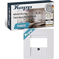Kopp - PARIS – Dimmer-Abdeckung Für Druck-Wechseldimmer, Silber - 333720187