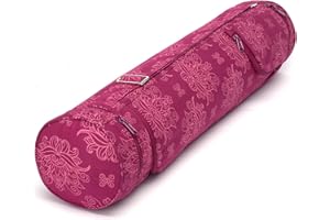 ‎BODHI Bodhi Yogatasche ASANA Bag Cotton | Maharaja Collection | Yogamattentasche in verschiedenen Größen | Baumwolltasche für Yogamatte & Zubehör | inkl. Außentaschen