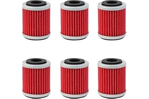 AHL six filtres à Huile pour YAMAHA YFM350R RAPTOR 350 2004-2007 2009-2013