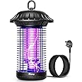 Buzbug LED Fly Zapper, 10 Years Lifespan Lamp, 2M Power Cord, IPX4 Waterproof, High-Voltage, Fruit Fly Mosquito Moth Gnat Catcher, Trap, Killer, Zapper-MO008C