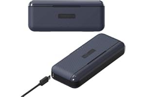 CERFFOOL Caja de carga rápida portátil para GoPro Hero 13 Black para 3 baterías, protección inteligente, accesorios de cámara de acción