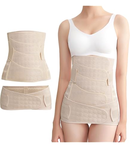 Ceinture ventrale post-partum en cristal d'octobre spéciale pour