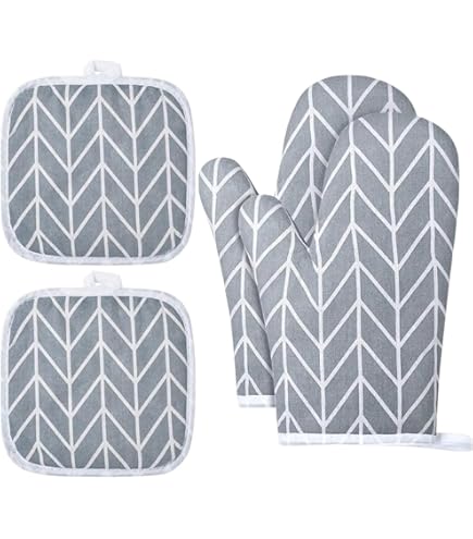 Guanto Da Forno Lacor COLLEZIONE MILAN - Resistente Al Calore, Con Cinturino (30cm) - Foto 3