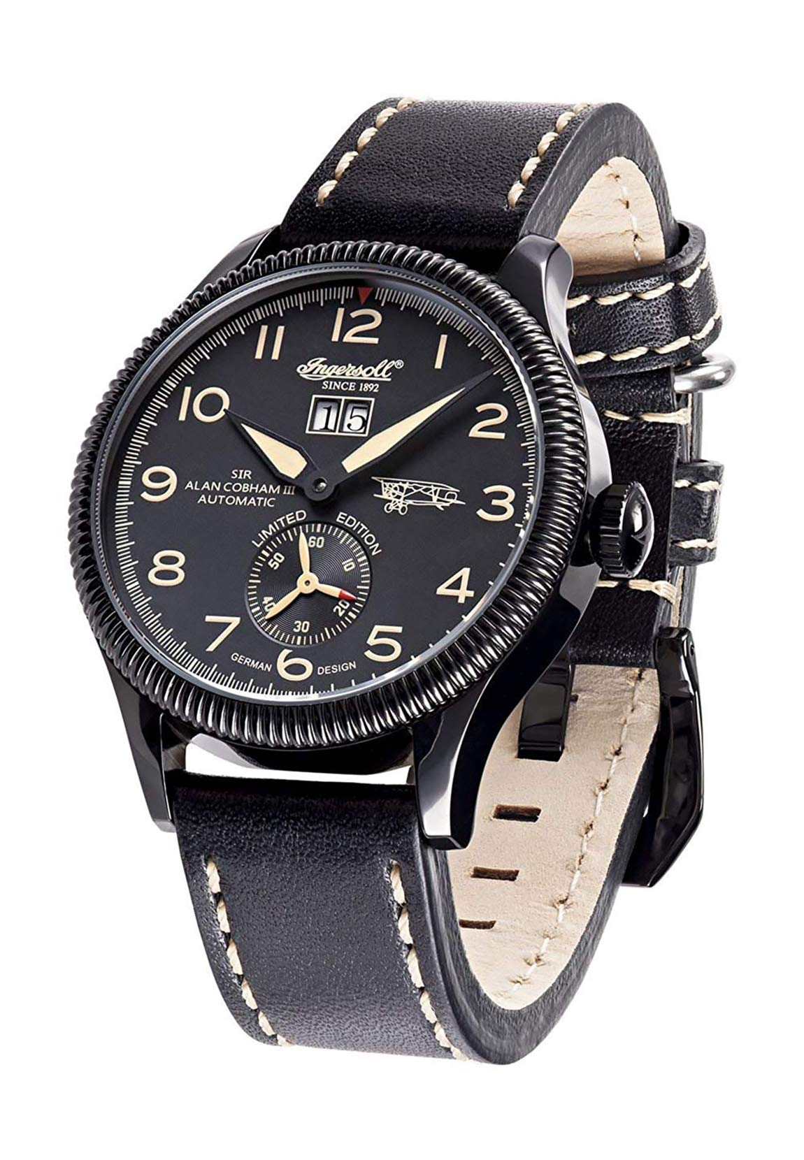 Ingersoll Automatikuhr Sir Alan COBHAM 3 IN3108BBKO