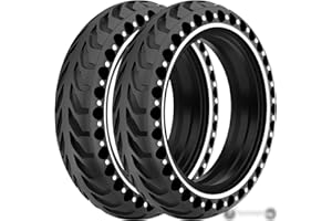 BABEJIA 2PCS Pneu 50/75-6.1 Trottinette Electrique, Améliorez votre Conduite avec Roues 8 1/2 x2 Tubless, Pneu Plein 8.5 Pouces Compatible avec Wispeed T855 et Xiaomi M365/Pro 2/3/3 Lite