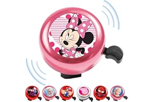 SIDESEA Accessori Bici Bambino, Campanello Bici Clacson Bici Cartone Animato Campanello Bicicletta con Suono Forte e Chiaro Bambino Bambina per Biciclette Bambini, Scooter, Bici Senza Pedali