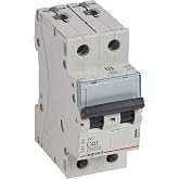 LEGRAND Inter Auto Thermal Magneto 2P, 40A, C Curve 6 kA, 2 m, TX3, 403610 | Thermal Magneto Automatic Switch, 2P, 40A, C Cur