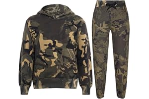 A2Z 4 Kids Girls Boys Unisex Plain Tracksuit Hooded Sweat Hoodie Bottom Jogging Suit Joggers Age 5 6 7 8 9 10 11 12 13 Years