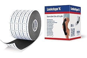 Leuko BSN Medical - LEUKOTAPE K NEGRO 5CM X 5M