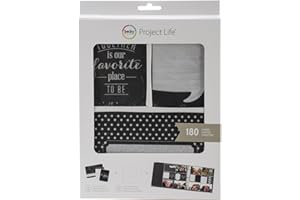 Becky Higgins Project Life Value Kits-Good Times (180 Pieces), Black White, Pest Repeller v.409