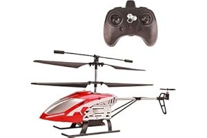 TURBO CHALLENGE - Elite Copter MK1 - Elicottero - 400307 - Veicolo Radiocomandato - Rosso - 1/24 - Pronto al Volo - Batteria Ricaricabile e Batterie Incluse - Plastica - A Partire dai 14 anni