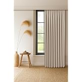 Gauze Fabric Design Capri A&ccedil;ık Taş EKSTRAFOR B&Uuml;ZG&Uuml;L&Uuml; KETEN DOKULU Y&Uuml;KSEK KALİTELİ TEK KANAT FON PERDE 100 x 260