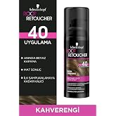 Schwarzkopf Root Retoucher Beyazları Anında Kapatan Sprey Boya Kahverengi, 120 ml