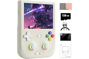 NULA RG406V - Consola de Juegos portátil Retro con Tarjeta TF de 128 G / 4000+ Juegos Android 13 Unisoc T820, Pantalla táctil IPS de 4 Pulgadas, Consola de Videojuegos, Compatible con 5G WiFi