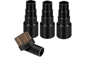 PROFIWOAB 4 Pièces Adaptateurs Tuyau Aspirateur, Adaptateurs Connecteur Embout de Tuyau Aspirateur pour Aspirateurs d'atelier Universel pour par exemple : Bosch, Makita, Kärcher