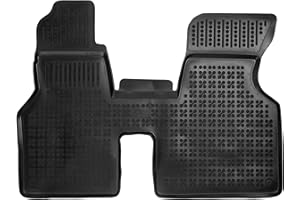 REZAW-PLAST AZUGA Hohe Gummi Fußmatte passend für VW T4 Transporter/Multivan/Caravelle ab 1990-2003 AZ10300176 Automatten Gummimatten