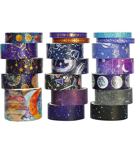 LGEGE Set Di 36 Rotoli Di Nastro Washi Sottile 5 Mm – Nastri Adesivi Giapponesi Colorati Per Scrapbooking, Diario, Bullet Journal, Confezioni Regalo, 3 Metri Cad.