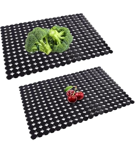 2x Spülbecken-Matte – Schützt Vor Kratzern, Mit Dreiecks-Loch Design