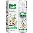 Hair Growth Serum Spray, 120ml Natural Hair Growth Spray With Biotin, Batana, Rosemary, and Castor Oil, Caffeine Ginseng Scalp Care Treatment, Thinning Hair Regrowth Thickening for Women Men