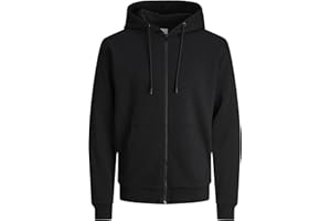 JACK & JONES Zip Hoodie Plain Zip Hoodie