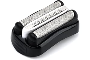Electric Shaver Replacement Head, AISEELY Shaver Foil Replace Part 32B for Braun Series 3, Compatible with Braun Series 32B Electric Shavers, Easily Attach Your Shaver Head